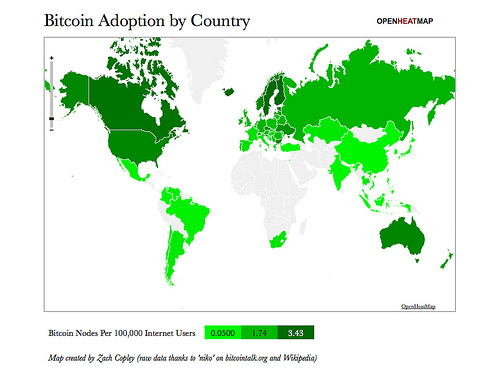 Bitcoin Adoption by Country