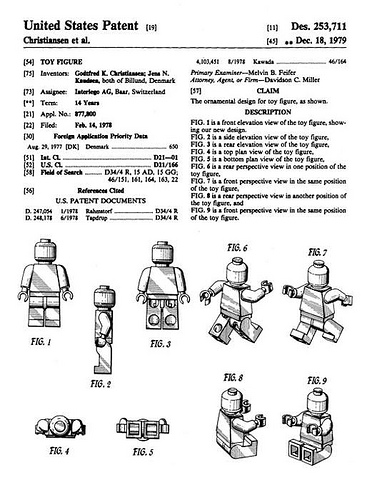 Lego Patent D253711
